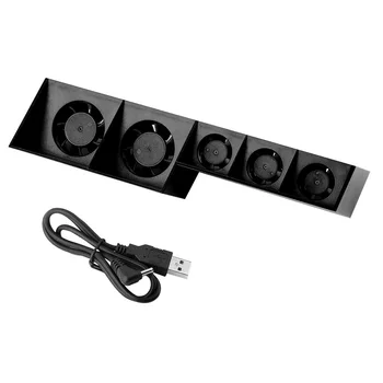 

Air Conditioning Laptop Computer Notebook USB Cooling Fan 5 CPU Cooler External Turbo Temperature Control for Playstation PS4 CE