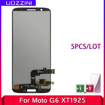 

5 Pcs LCD Display For Motorola Moto G6 XT1925 LCD Touch Screen Assembly Replacement 100% Tested for Moto G6 LCD Digitizer