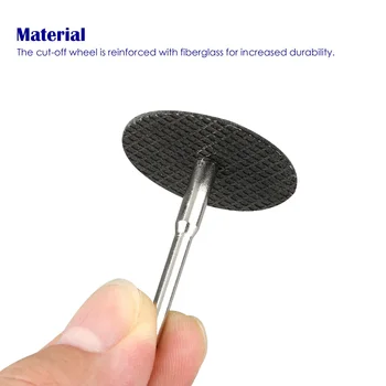 

Reinforced Cut Off Wheel Discs Rotary Fiberglass Mandrels Set Elastic Grinding