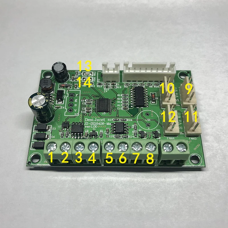 485 к PWM вентилятор регулировка скорости двигателя Modbus протокол RS485 последовательный порт управления ШИМ рабочий цикл