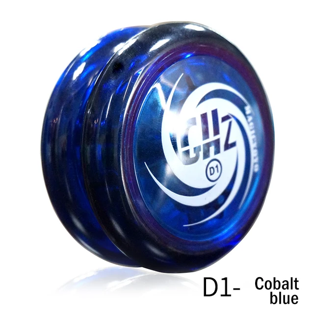 MAGIC YOYO basic type can respond to D1 2A novice beginners swing practice yo-yo classic toy for children birthday gift Cobalt blue