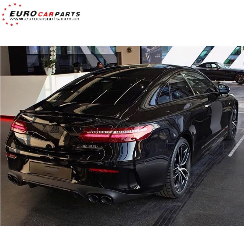 W213 coupe диффузор для E class 2018 2019Y sport to E53 стильный с выхлопными наконечниками|Обвесы|