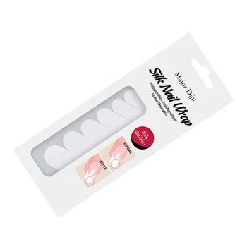 

1Set Silk Nail Wrap UV Gel Adhesive Nail Art Tool Manicures Silk Tape Nail Protective Stickers for Salon