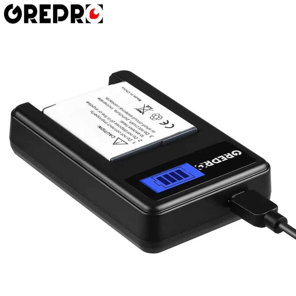 Kit 2 Batterie NP-BG1/NP-FG1 Con Caricatore | Compatibile Sony Cyber-shot DSC-HX, T, W Series E Altri Modelli