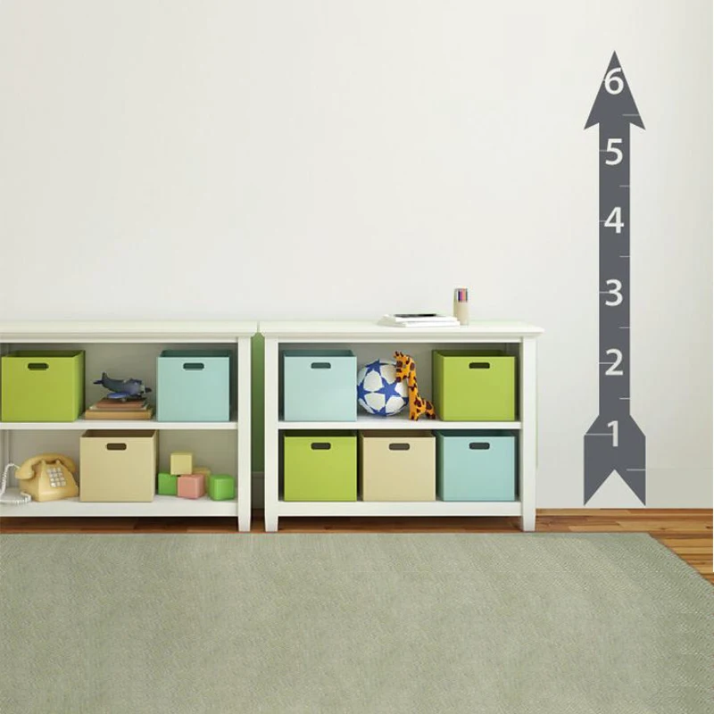 

Arrow Wall Decal Child Growth Chart Ruler Kids Height Chart Nursery Wall Decal Kids Wall Stickers Playroom Decal