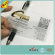 Пользовательские карты CR80 85,5*54 мм ПВХ Чистая печатная карта пластик с одной стороны напечатано имя бизнес пластиковый, прозрачный, для карт