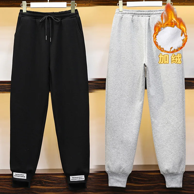 

Shanghai New Europe Sang 2020 Large Size Plus-sized Womenswear Size Code Slimming Pants with Velvet