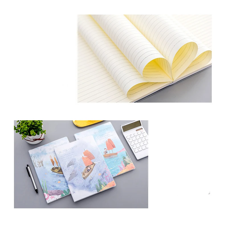 B5 большой блокнот из ПВХ для студентов бумажный планировщик Bullet Journal Agenda школьный дневник записная книжка простой блокнот тетрадь для упражнений