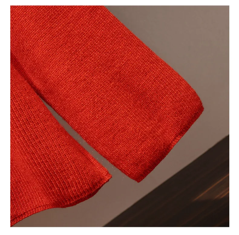 Большой размер M-4XL комплект одежды из двух предметов женский свободный вязаный свитер и шерстяная юбка вязанный Топ пуловер зима осень