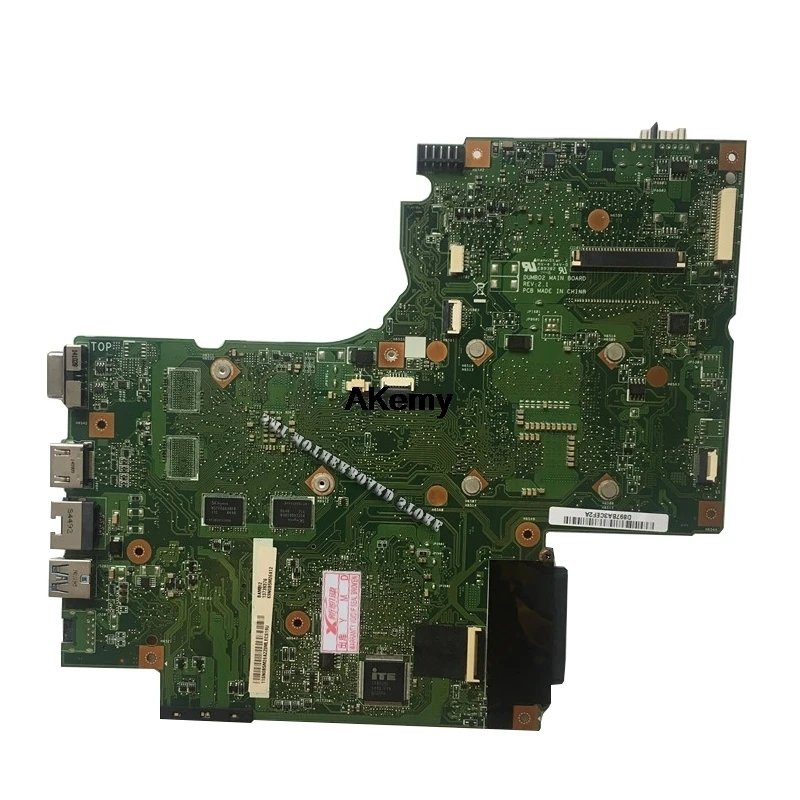 DUMB02 материнская плата REV: 2,1 Для lenovo G710 Материнская плата ноутбука G710 материнская плата чип видеокарты GT820M 2G тестовая работа