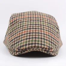 Осень-зима с рисунком берет Европа Америка британский стиль художественный Ретро вперед шапка Горячая печать шляпа