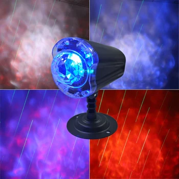 

RGBW LED Light Meteor Rain Stage Light Waterproof Outdoor Lawn Courtyard Lamp with Remote Control for Festivals / Decoration