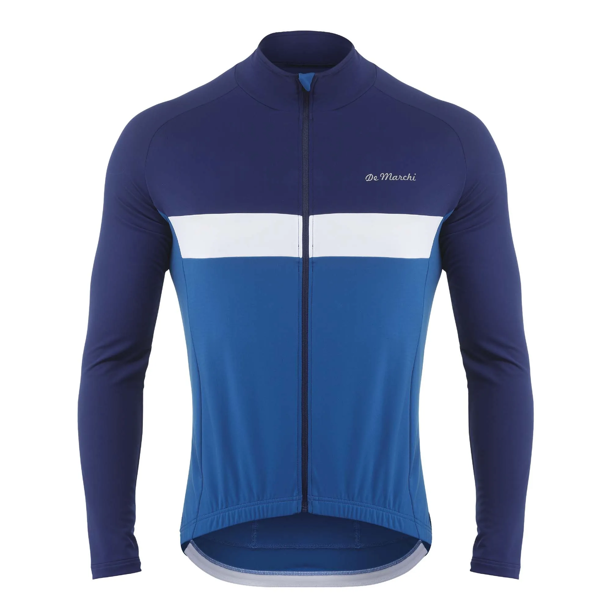 De Marchi Winter Men's Long Sleeve Thermal Fleece Warm Cycling Jackets Ropa Ciclismo Maillot New Pro Team Bicycle Jersey Apparel