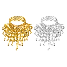 Ожерелье для танца живота металлическая цепочка ювелирные изделия аксессуары женский костюм