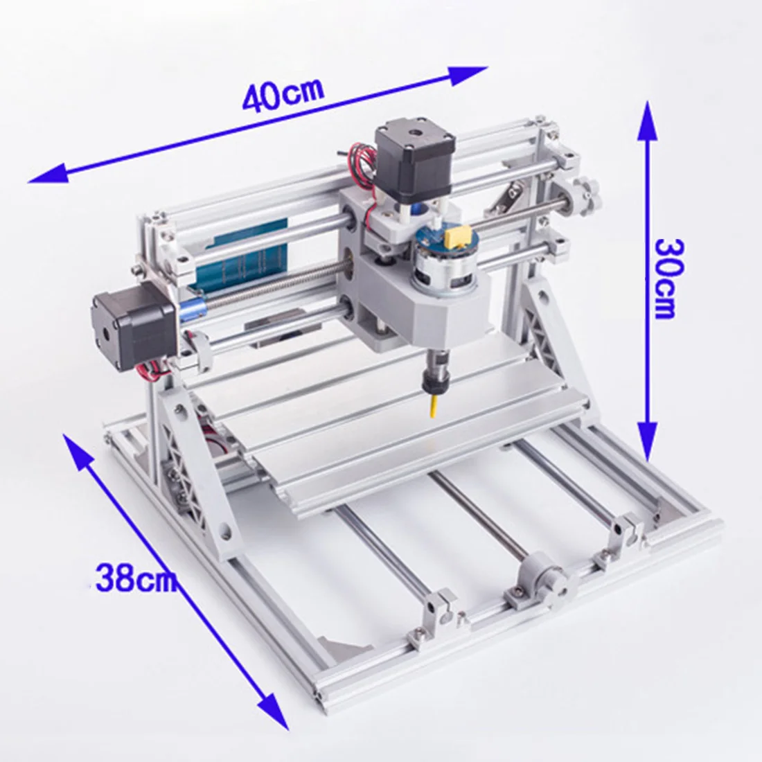 CNC лазерный гравер резак 2418 AC110v~ 220V GRBL DIY бытовой режущий станок 3 оси гравировальный станок