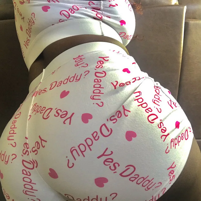 Модный повседневный комплект из двух предметов с принтом укороченный топ и штаны