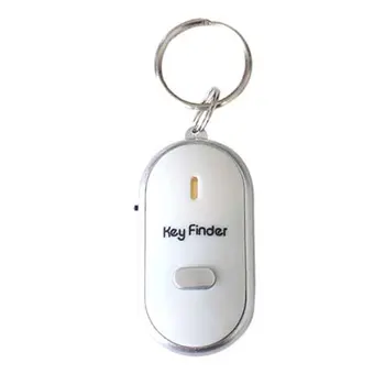 

Key Finder Anti-lost Smart Key With LED Torch Whistle Key Finder Flashing Beeping Keys Tracker Locator Accessories