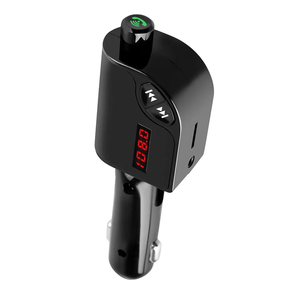 S6 беспроводной USB телефон автомобильный стерео аудио музыкальный приемник адаптер MP3-плеер Автомобильная карта FM hands-free