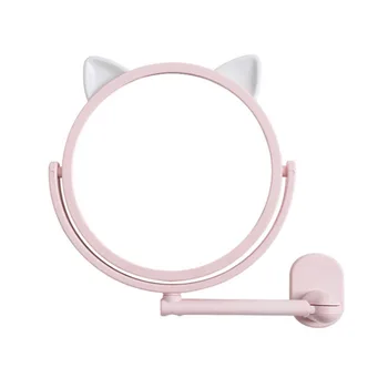 

Dressing Mirror Desk Creative Magnifying Bathroom Bedroom Desktop Make Up Mirror Princess Mirror