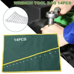 Набор инструментов 14 сетка Оксфорд ткань ремонтные наборы сумка с подвесками гаечный ключ гидроэнергетические карманы холст гаечный ключ
