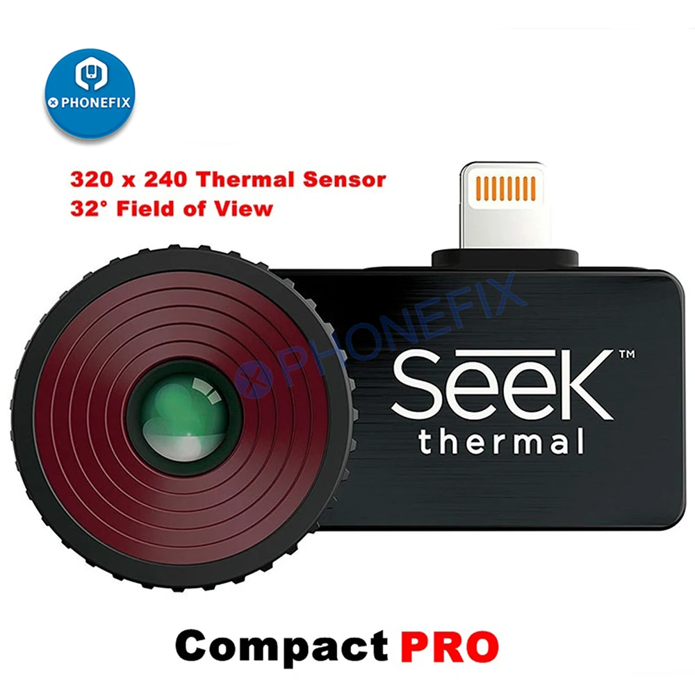 US $235.55 Seek Thermal Imaging Camera Infrared Imager Night Vision CompactCompact ProCompact Xr Android Ios VersionType CUsb C Plug