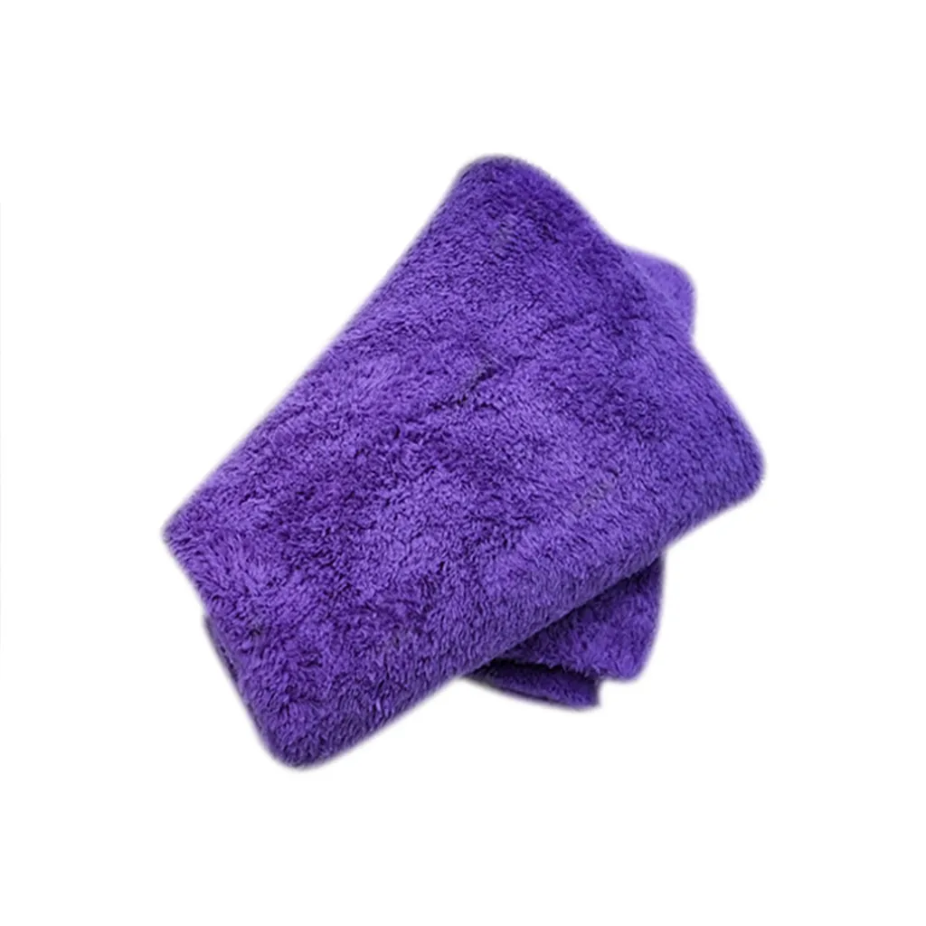 Полотенце из микрофибры для мытья автомобиля, бархатное полотенце для мытья автомобиля кораллового цвета, полотенце для мытья автомобиля и мотоцикла, многофункциональный очиститель для дома