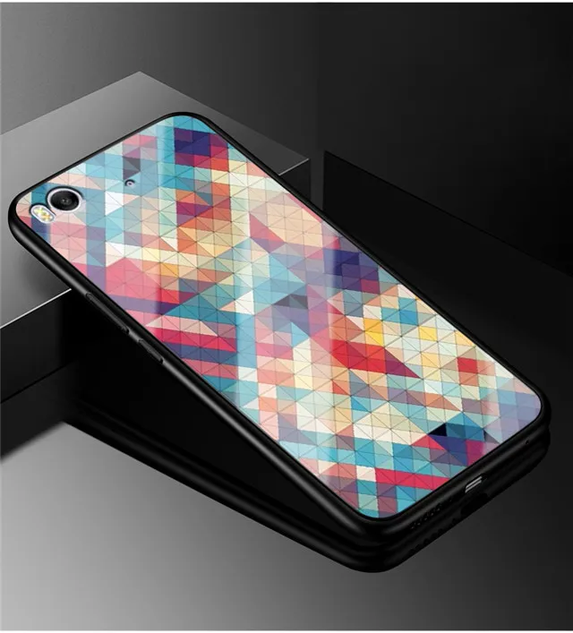 51 Для Xiaomi mi 5 mi 5 чехол из закаленного стекла твердая задняя крышка чехол для Xiaomi mi 5s Мягкий бампер для Xiaomi mi 5S плюс милые Чехлы для телефона - Цвет: 51