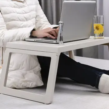 

Foldable Notebook Laptop Table Heavy Load Computer Desk Stand Breakfast Tray J6PB
