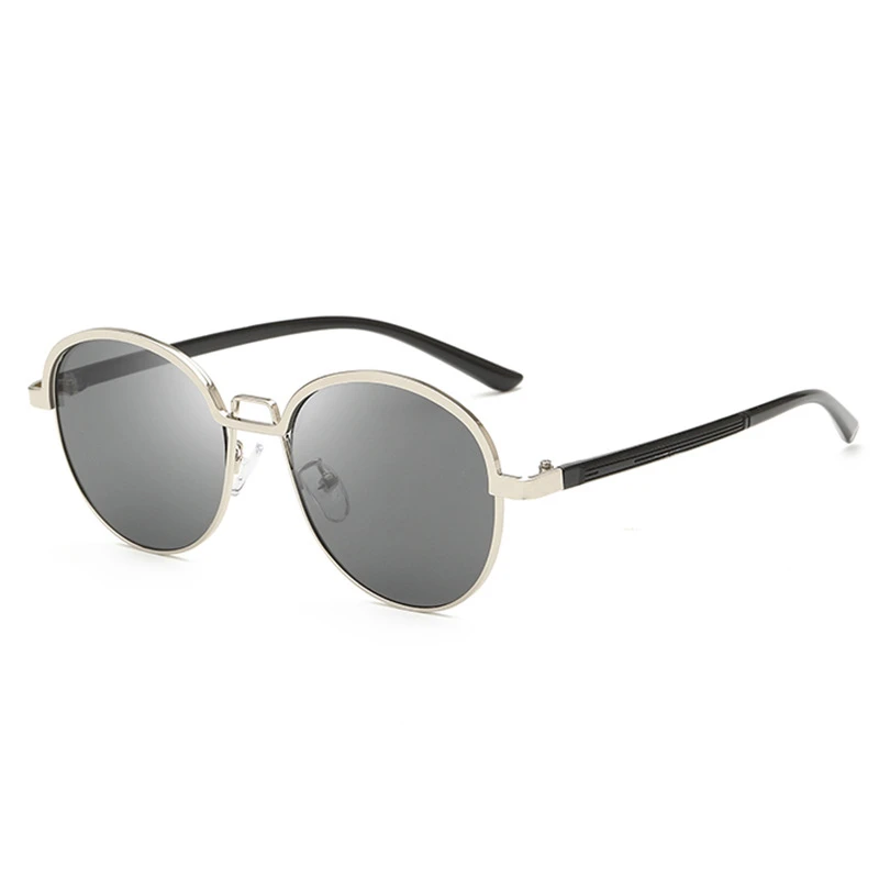 new trend wild sunglasses female Europe and America sunglasses men's UV protection metal retro classic sunglasses women - Цвет линз: NO2.