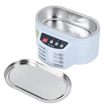 

Ultrasonic Bath Mini Electric Ultrasonic Jewelry Cleaner Eyeglass Cleaning Machine 30W+50W Jewelry Cleaner