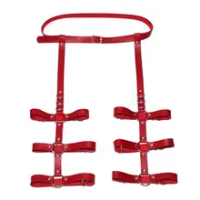 Сексуальный пояс с подвязками, кожаные ремни, клетка, нижнее белье, готический пояс на подвязках, для тела, связывание талии размера плюс вечерние, Рейв, ночные клубы