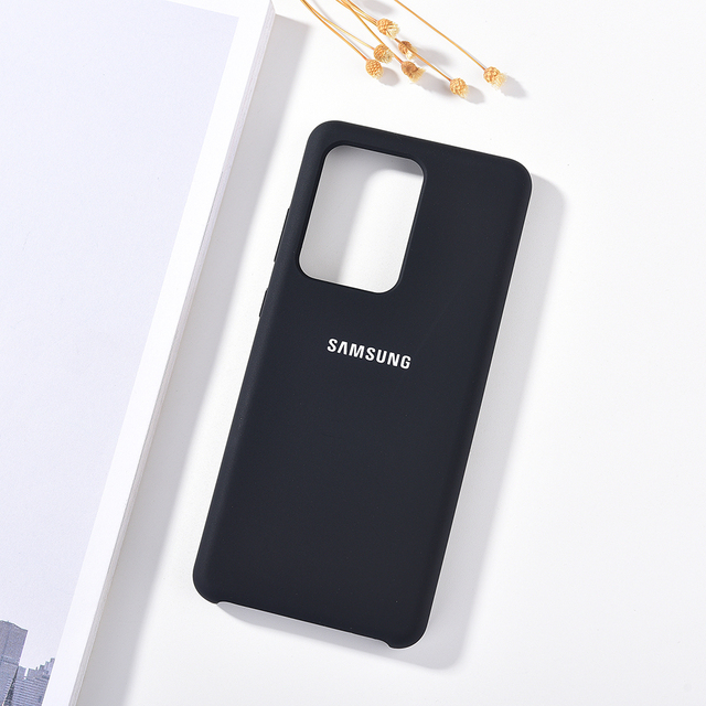 Samsung Galaxy S20 plus S20 Note 20 Ultra liquid silicone case S20 FE A21s mobile phone cover for S20+ Note 20+ Shells