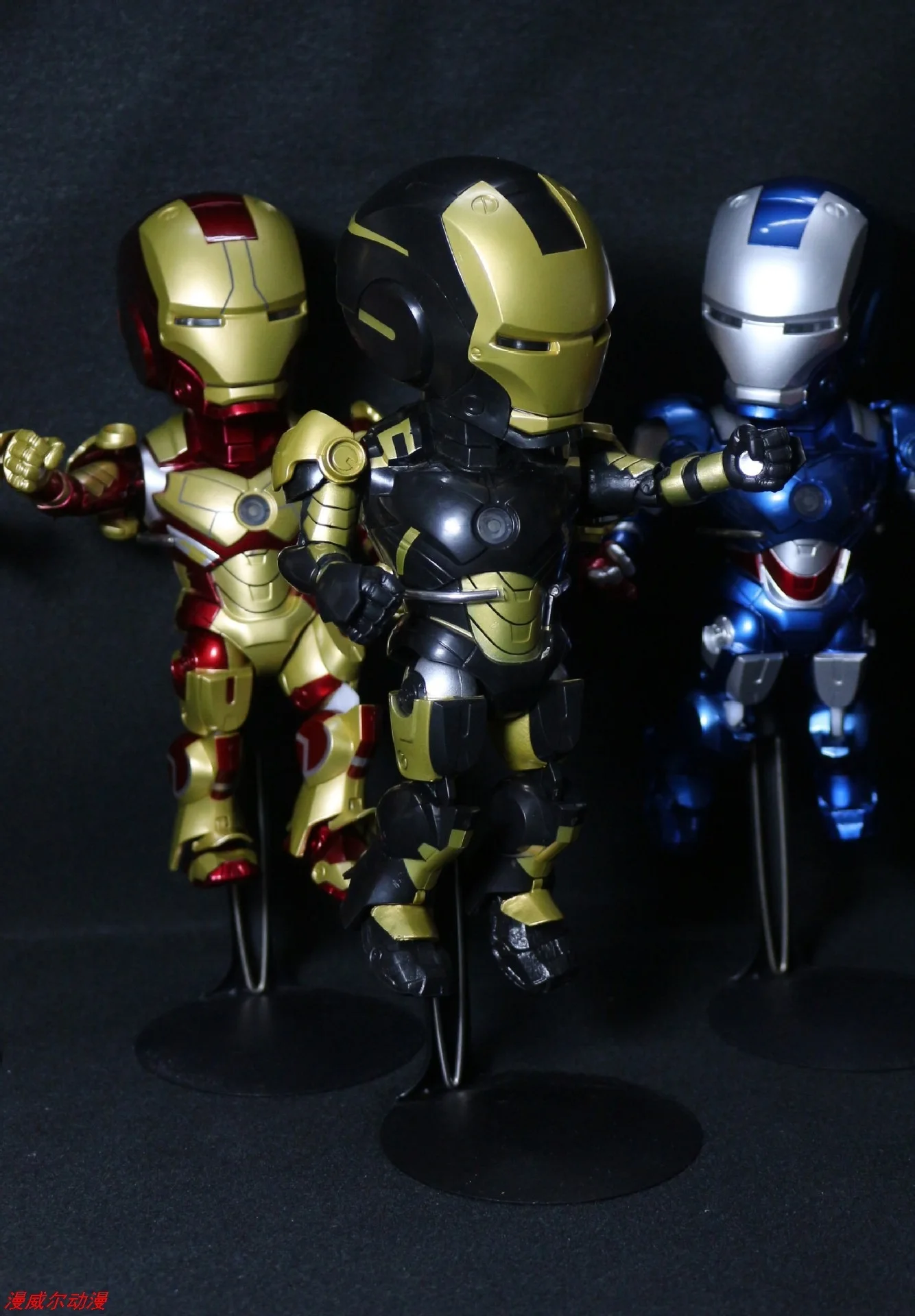 

7-Inch Iron Man Marvel Anime Ironman Model Boxed Garage Kit 2 Generation Voice Super Cute Cartoon Iron Man Hand