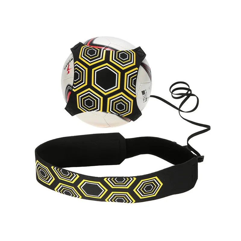 Kick Solo Soccer Trainer Ball Juggle Bags Adjustable Children Auxiliary Circling Belt Kids Football Training Equipment | Спорт и