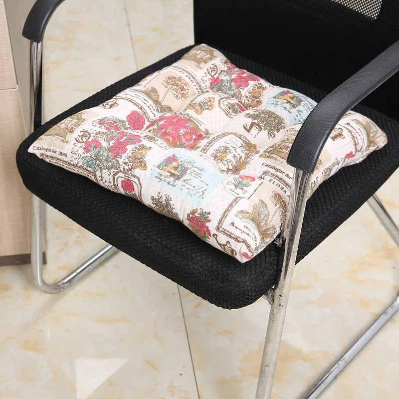 Кружевная подушка для сидения в помещении/на открытом воздухе, для сада, патио, дома, кухни, офиса, дивана, кресла, мягкая подушка, садовая мебель, скамейка, коврик#45
