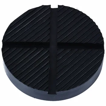 

Hot 1pcs Universal Rubber Cross Slotted Frame Rail Floor Jack Disk Pad Adapter Pinch Weld Side