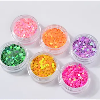 

Candy-colored Round Sequins Wholesale Ultra-thin Color Nail Patch Decorations Nail Tools Accessories