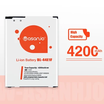 

NEW High Capacity 4200mAh BL-44E1F BL 44E1F Battery For LG V20 H990 F800 VS995 US996 LS995 LS997 H990DS H910 H918 Batteries