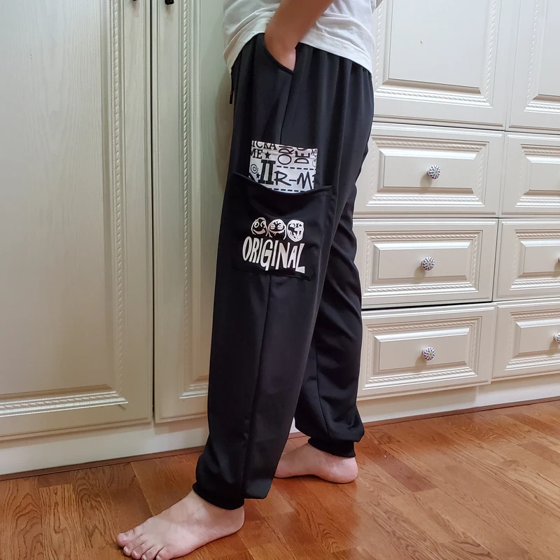 Большие размеры Брюки Мужские 5XL 6XL 7XL 8XL корейские свободные повседневные брюки мужские большие размеры штаны для пробежек в повседневном стиле с эластичной талией мужские тренировочные брюки