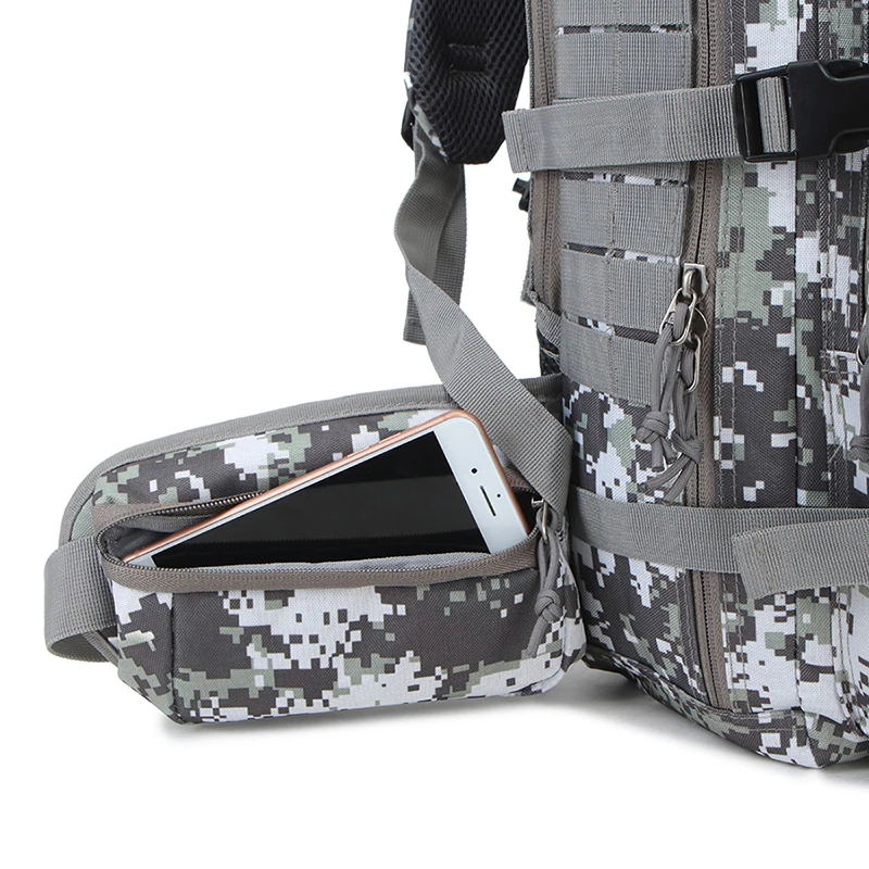 Изоляционный отсек военный Молл тактический рюкзак водонепроницаемый нейлоновый рюкзак для кемпинга поясная сумка для мобильного телефона 3D сумка