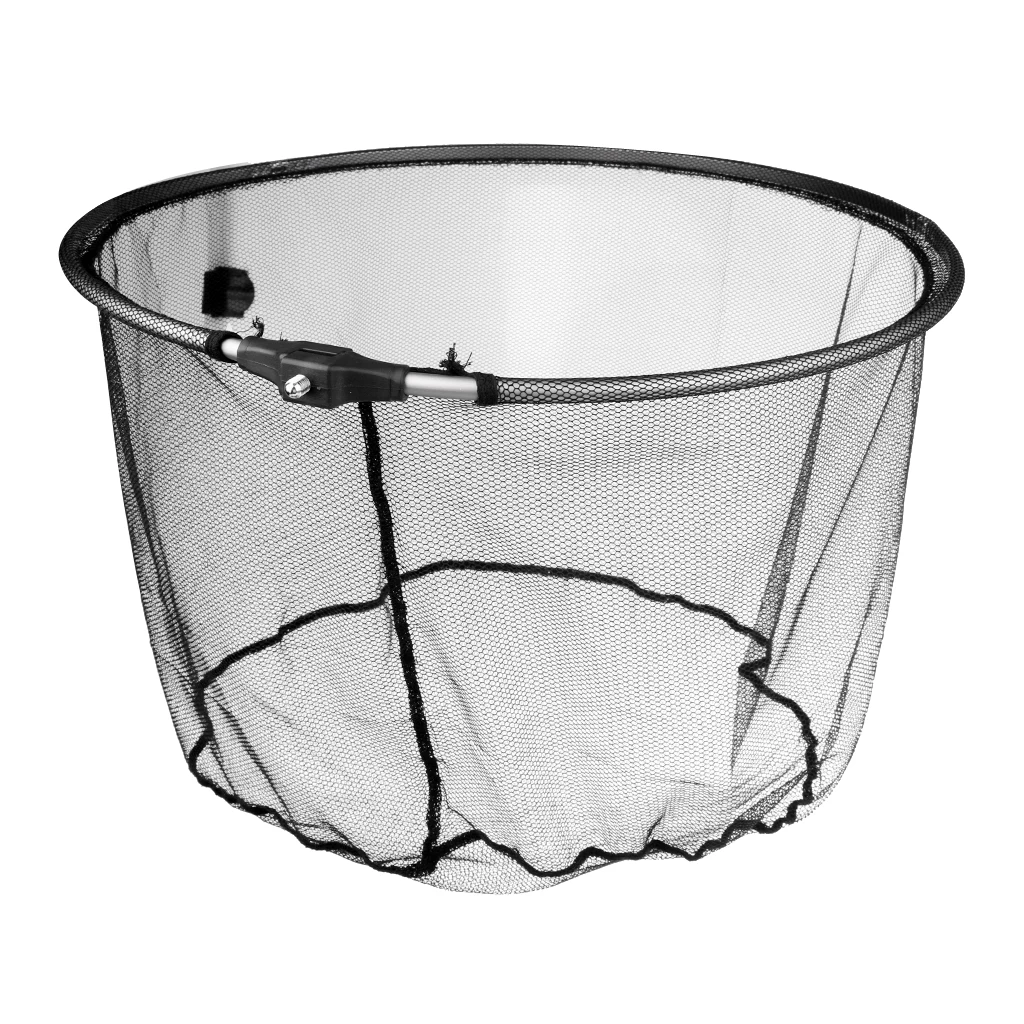 Foldable Fishing Landing Net 3 Section Big Game Carp Net Release Net 35cm/40cm/45cm Fishing Tools