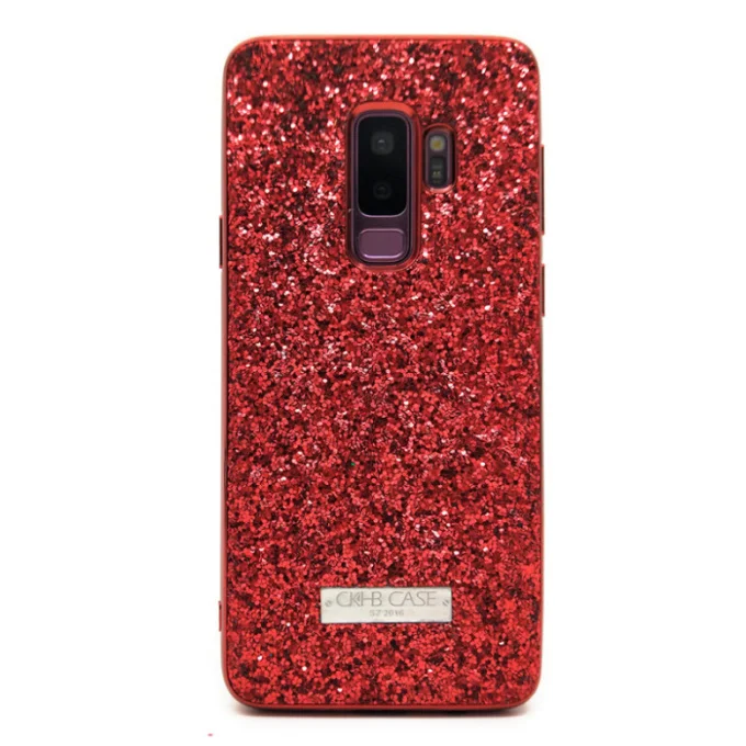 10 шт./лот, Женский блестящий чехол для телефона Foramsung galaxy note 9 note89 Plus, чехол на заднюю панель, полная защита, Матовые чехлы - Цвет: red