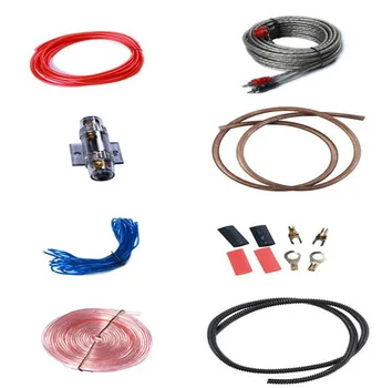 

Car Audio 4 Gauge Cable Kit Amp Amplifier Install RCA Subwoofer Sub Wiring New