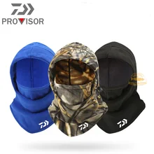 Headgear Fishing-Hat DAIWA Winter Face-Protection Outdoor Windproof Warm And Men Bib