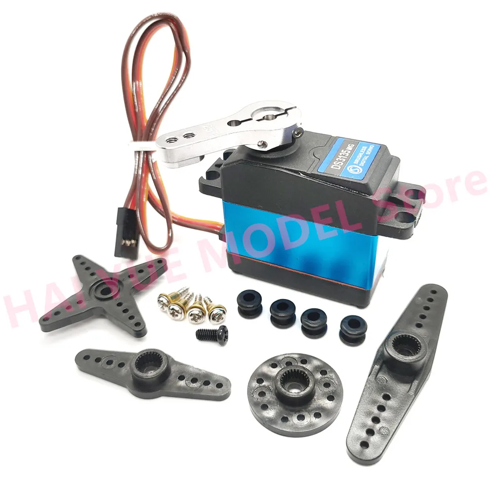 DSSERVO DS3135MG 40KG 180 270 Degree Metal Gear Motor High Torque Waterproof Digital Servo For RC Airplanes Helicopters | Игрушки и