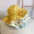 Cute Summer Baby Girl Bucket Hat Print Outdoor Bowknot Kids Girl Sun Hat Children Intant Toddler Panama Beach Cap