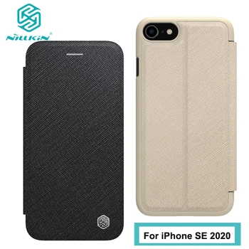 

For iPhone SE 2020 4.7" Case Nillkin Ming PU Leather Flip Case with Stand Function and Card Slot for iPhone 8 for iPhone 7 Case