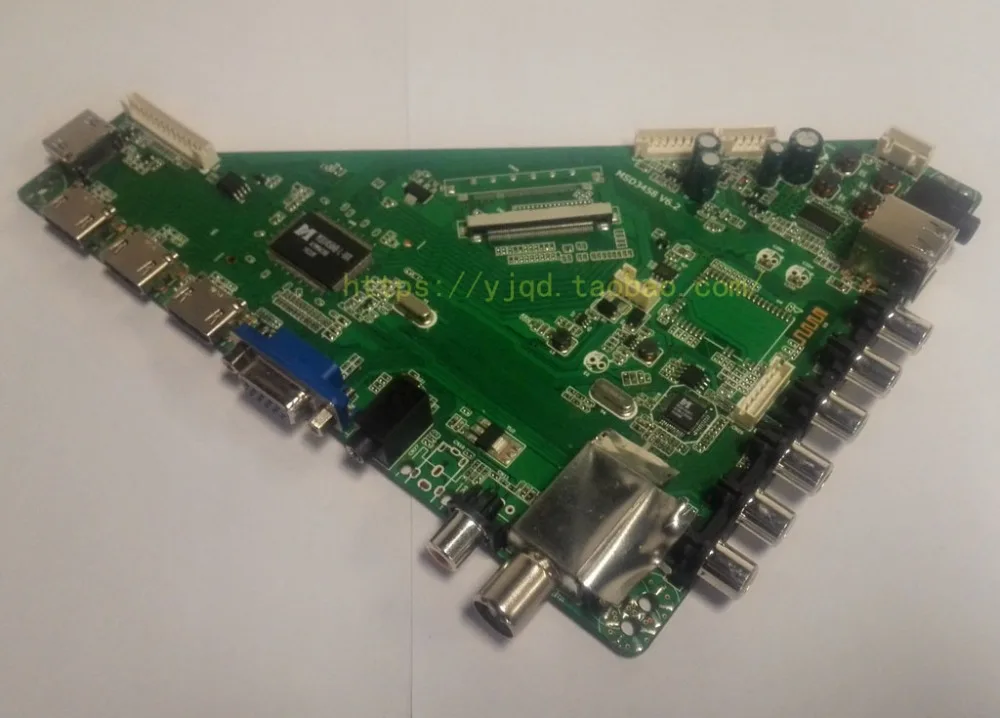 Плата драйвера MSD3458V6.2 4K LCD со встроенным 60 Гц V BY ONE DVB T ATSC|Аксессуары для