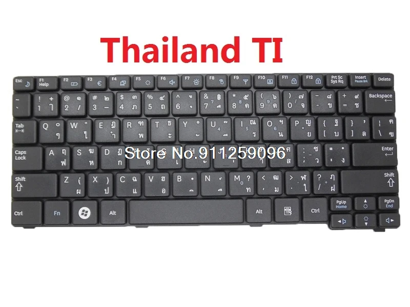 Laptop Keyboard For Samsung N100 N100S N100SP N102 N102S N102SP English US Russia RU Arabia France ARFR Thailand TI Nordic NE keyboard for multiple computers