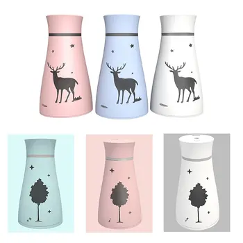 

Fashion Design Mini USB Humidifer Low Noise Portable Aromatherapy Hydrating Air Purifier Nebulizer Night Light Humidifer